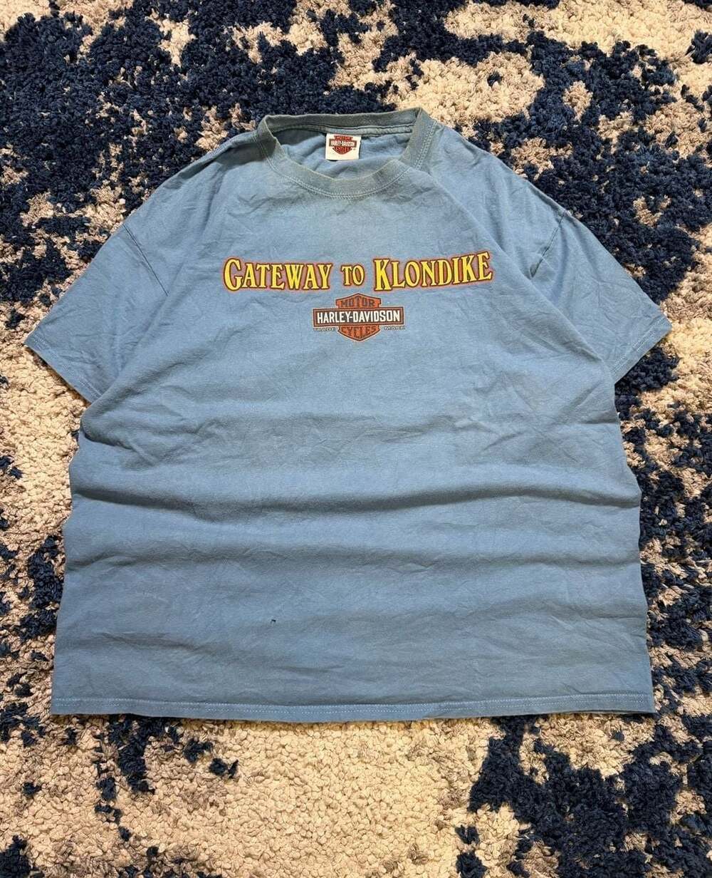 Harley-Davidson Chilkoot Pass Skagway Alaska Graphic T-Shirt